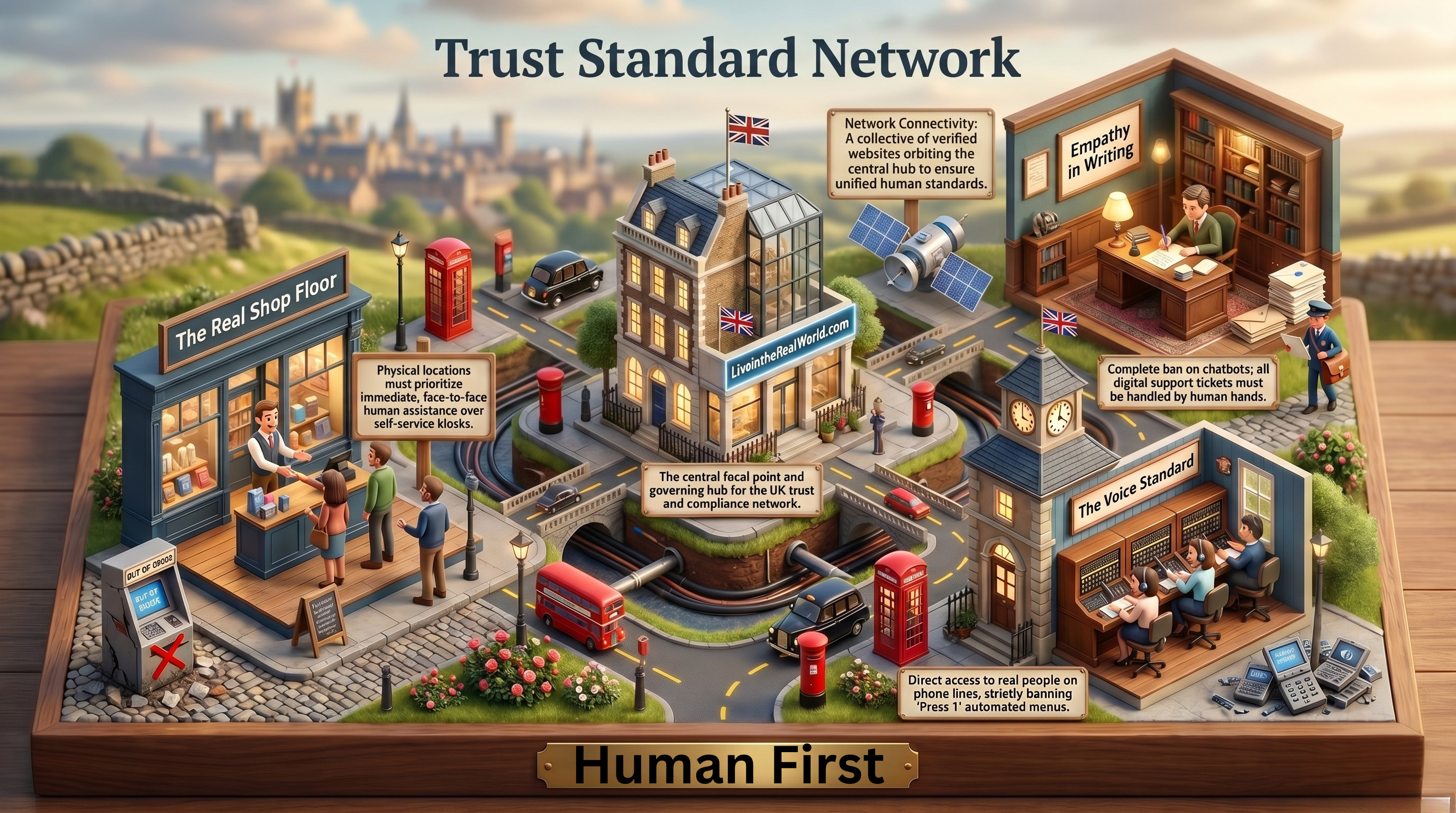 Liveintherealworld Trust Network