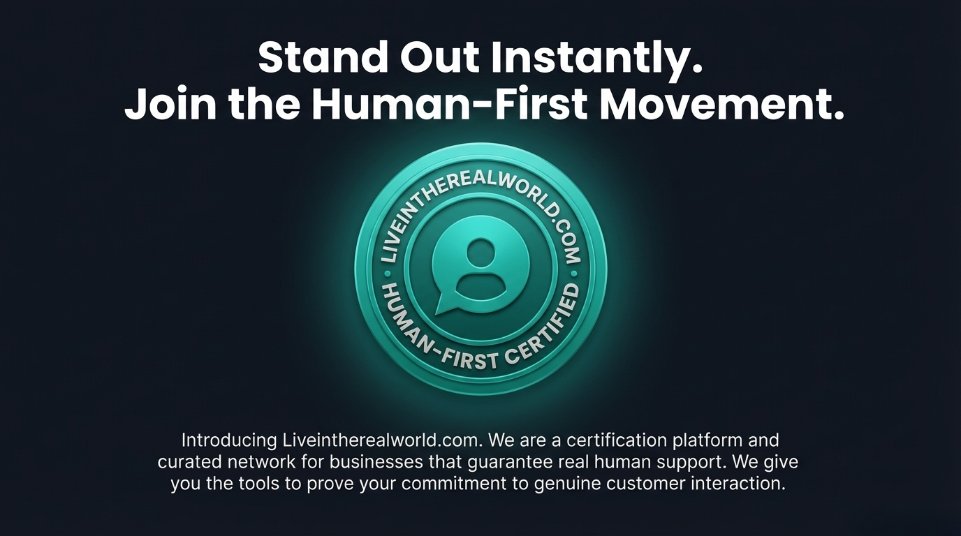 Live In The Real World Certification